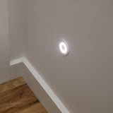 Astro LED 3w Recessed Wall Step Night Light Round