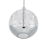 Segovia LED Glass Bubble Ball Sphere Pendant Light