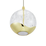 Segovia LED Glass Bubble Ball Sphere Pendant Light