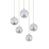 Segovia LED Glass Bubble Ball Sphere Pendant Light