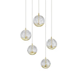 Segovia LED Glass Bubble Ball Sphere Pendant Light