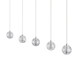 Segovia LED Glass Bubble Ball Sphere Pendant Light