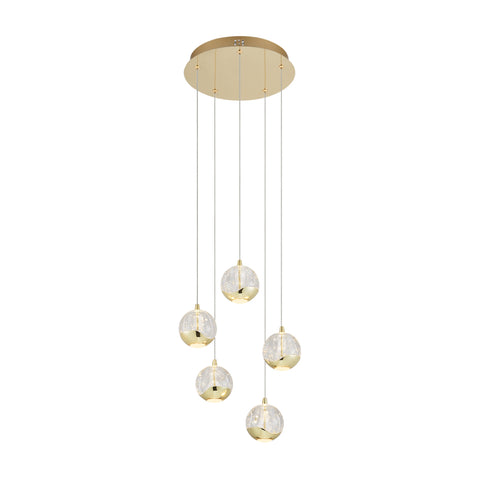 Segovia LED Glass Bubble Ball Sphere Pendant Light