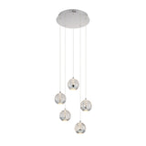 Segovia LED Glass Bubble Ball Sphere Pendant Light