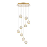 Segovia LED Glass Bubble Ball Sphere Pendant Light