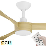 Calibo Turaco 3 Blade ABS DC Remote Control Ceiling Fan with LED Light