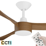 Calibo Turaco 3 Blade ABS DC Remote Control Ceiling Fan with LED Light