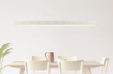 Prinia Fluted/Ribbed LED Linea Pendant Light Bar