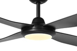 Eglo Aloha Smart Wifi DC 4 Blade ABS Wall Control Ceiling Fan with LED Light