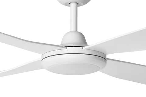 Eglo Aloha Smart Wifi DC 4 Blade ABS Wall Control Ceiling Fan with LED Light