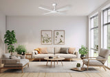 Eglo Aloha Smart Wifi DC 4 Blade ABS Wall Control Ceiling Fan