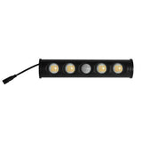 Multifunctional Solar LED Security Sensor Floodlight Black