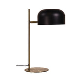 George Adjustable Table Lamp Black/Antique Brass