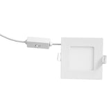 Stow LED 3w Recessed Wall Step Light White